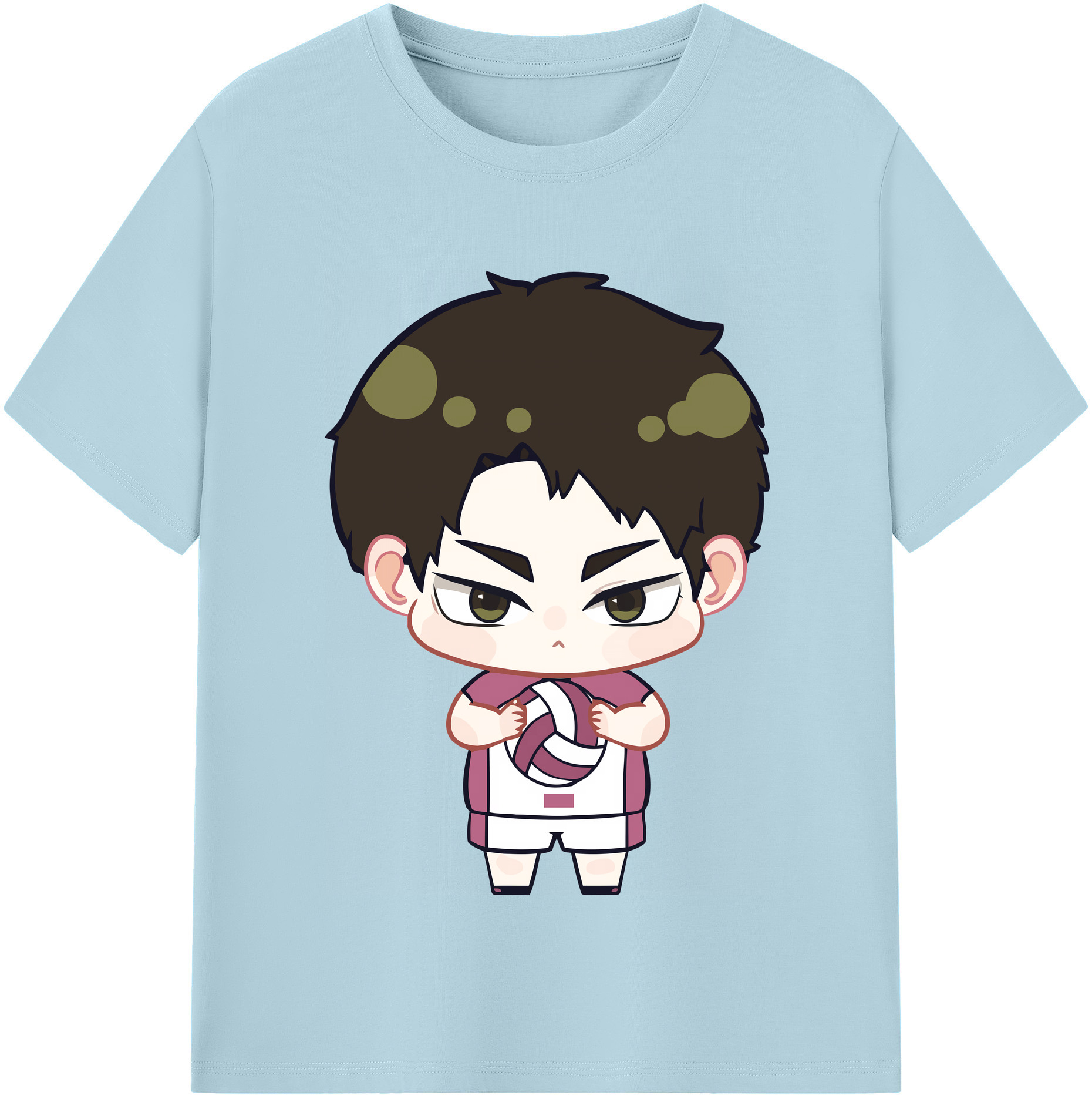（画像用） ハイキュー!! Haikyu!! 綿100％半袖Tシャツ（フロントプリント）